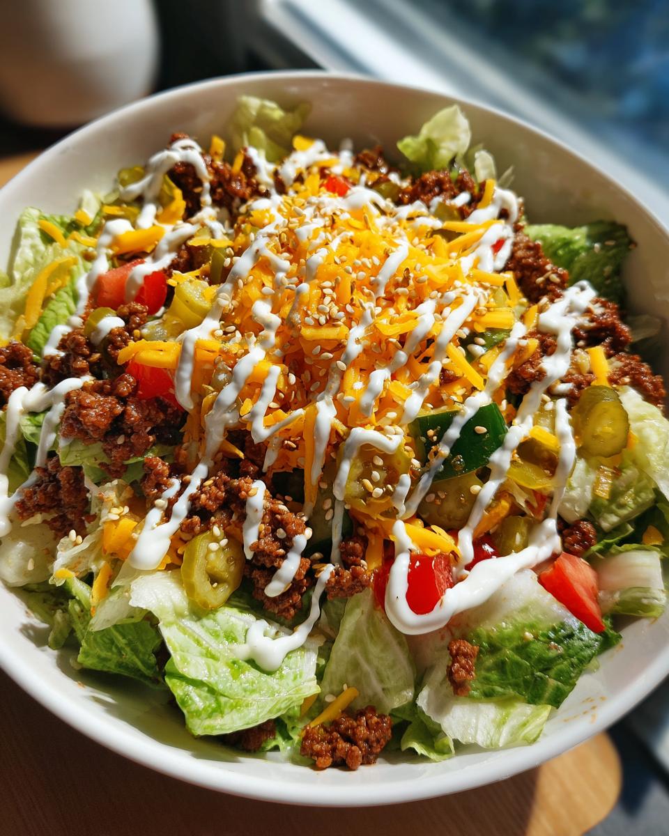 Big Mac Salad - detail 1