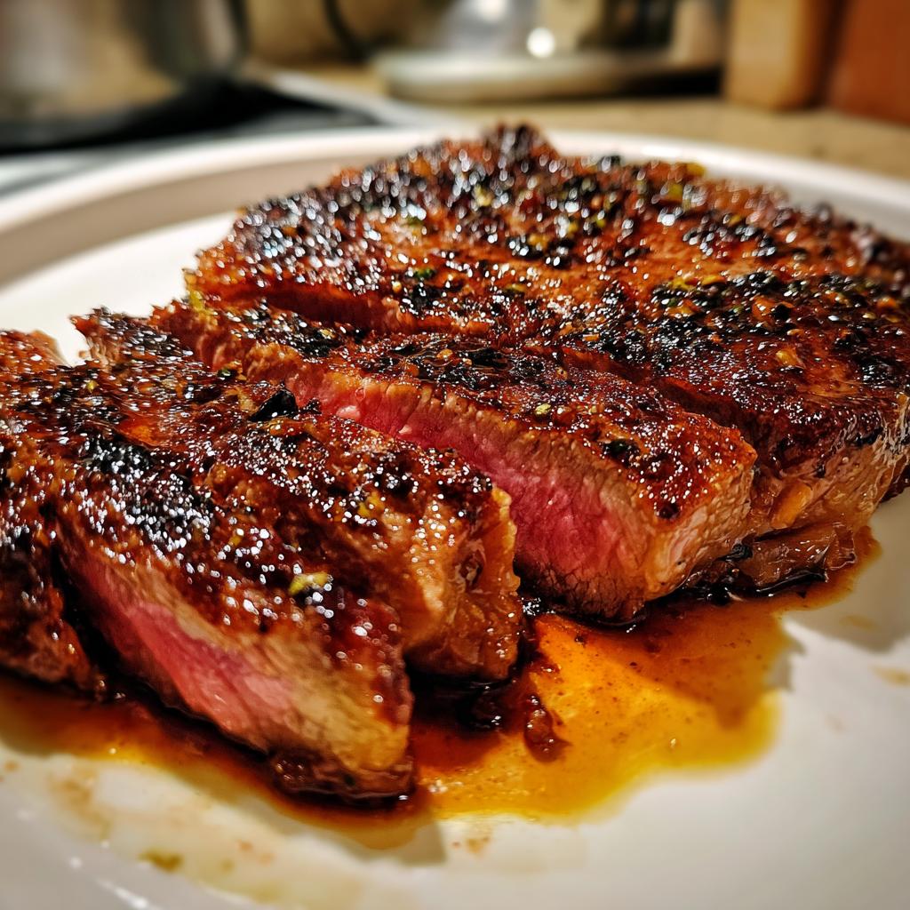 Bourbon Marinated Steak - detail 1