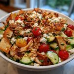 Chicken & Cucumber Pita Salad