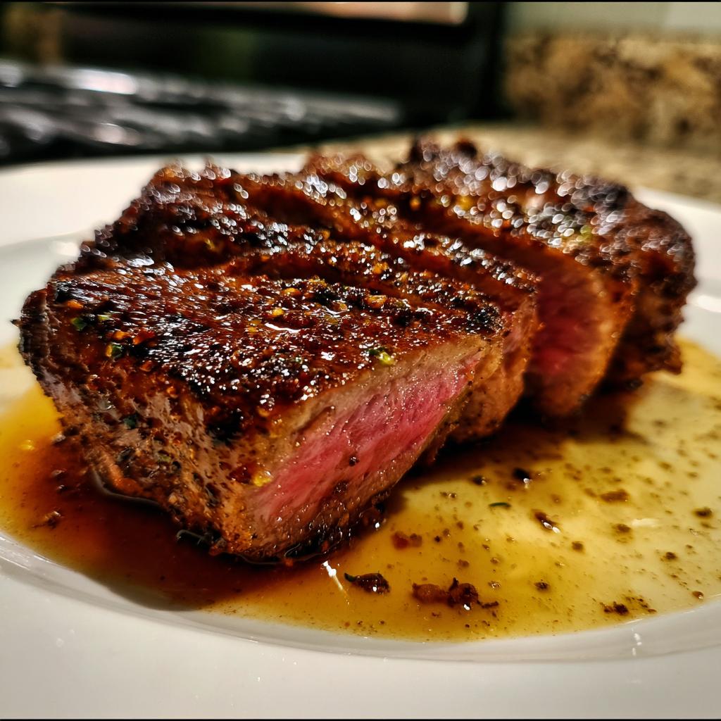 Coffee-Rubbed Steak - detail 1
