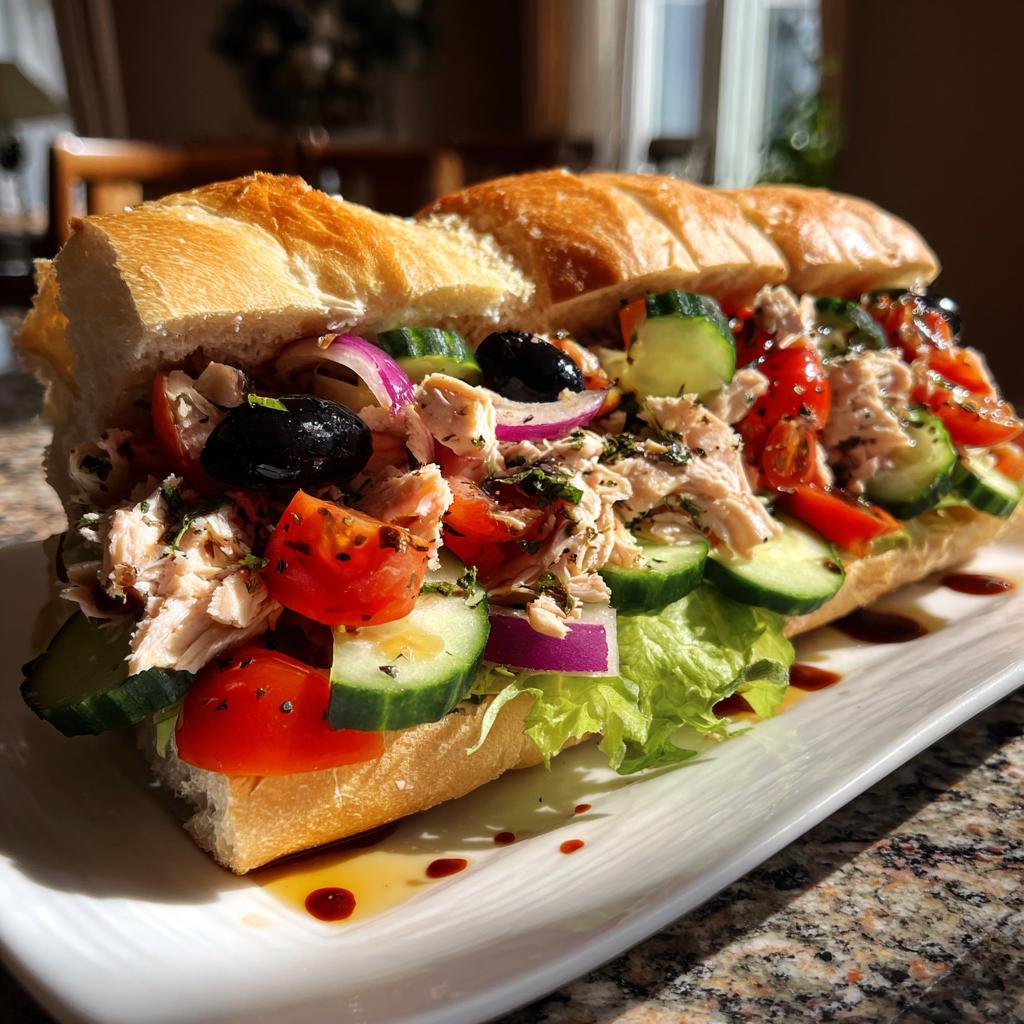 Cucumber Turkey Sub Salad - detail 1