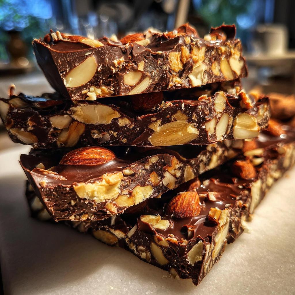Dark Chocolate with Almonds