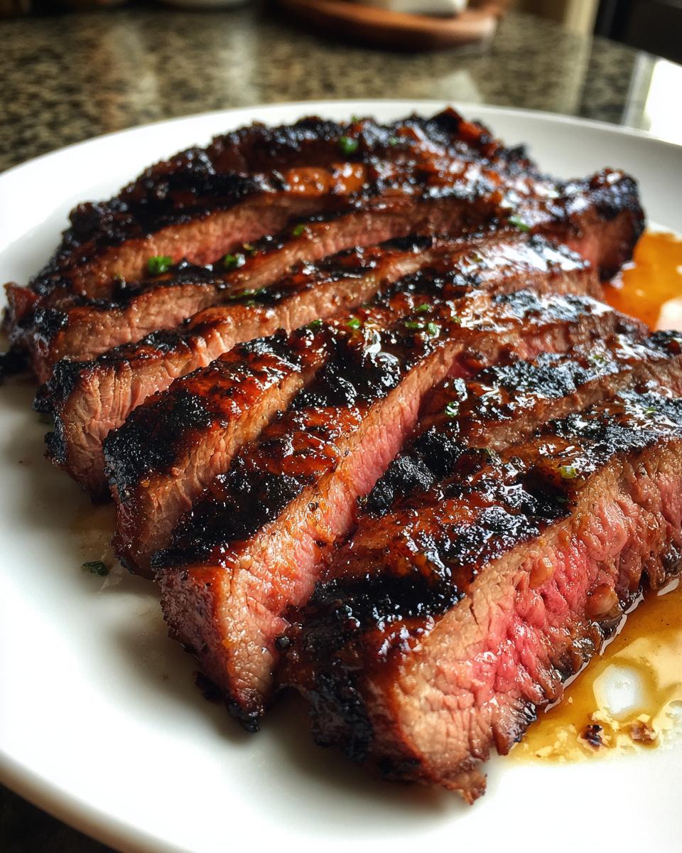 Flank Steak with Soy Marinade