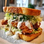 Fried Chicken Caesar Sandwich