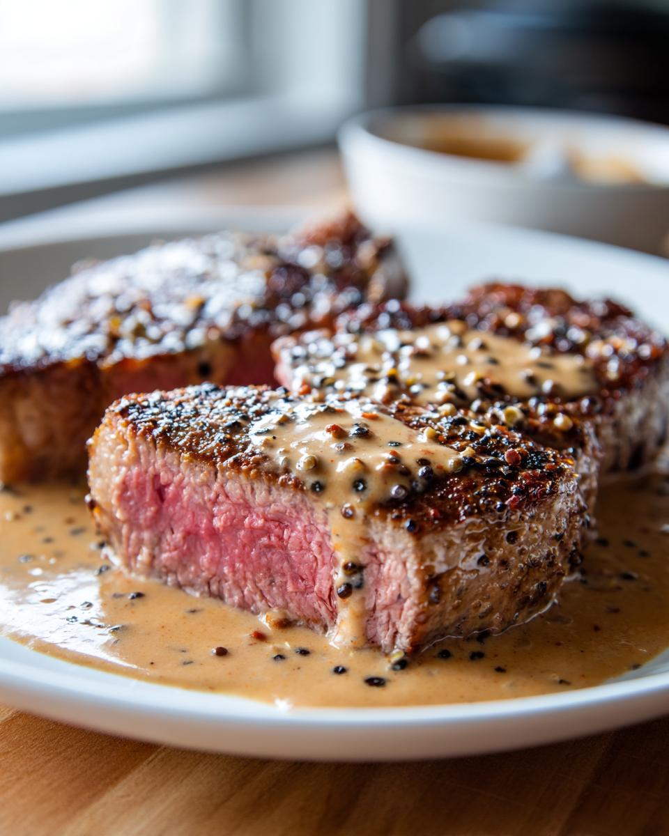 Peppercorn Steak - detail 1