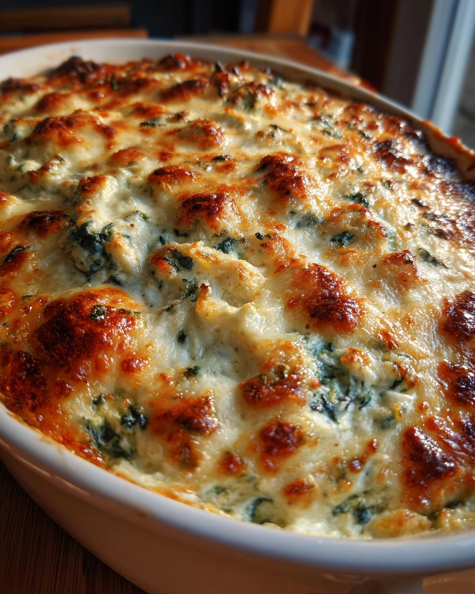 Spinach Artichoke Dip - detail 1