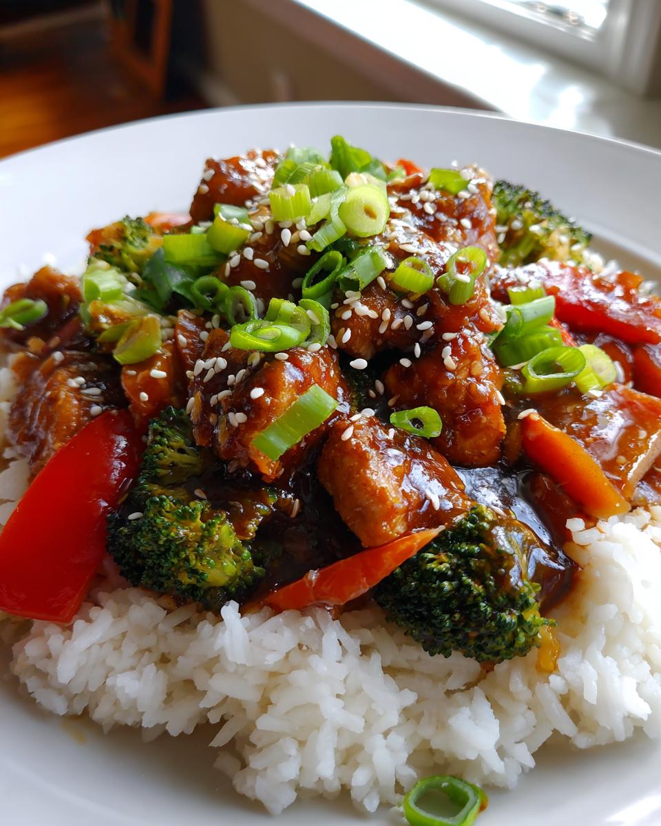 Teriyaki Chicken Skillet Casserole
