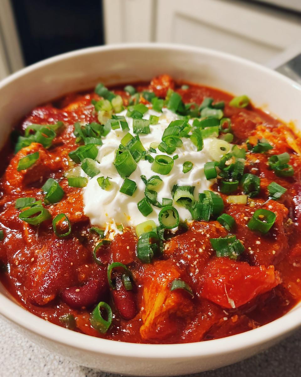 buffalo chicken chili