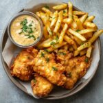 chicken and chips