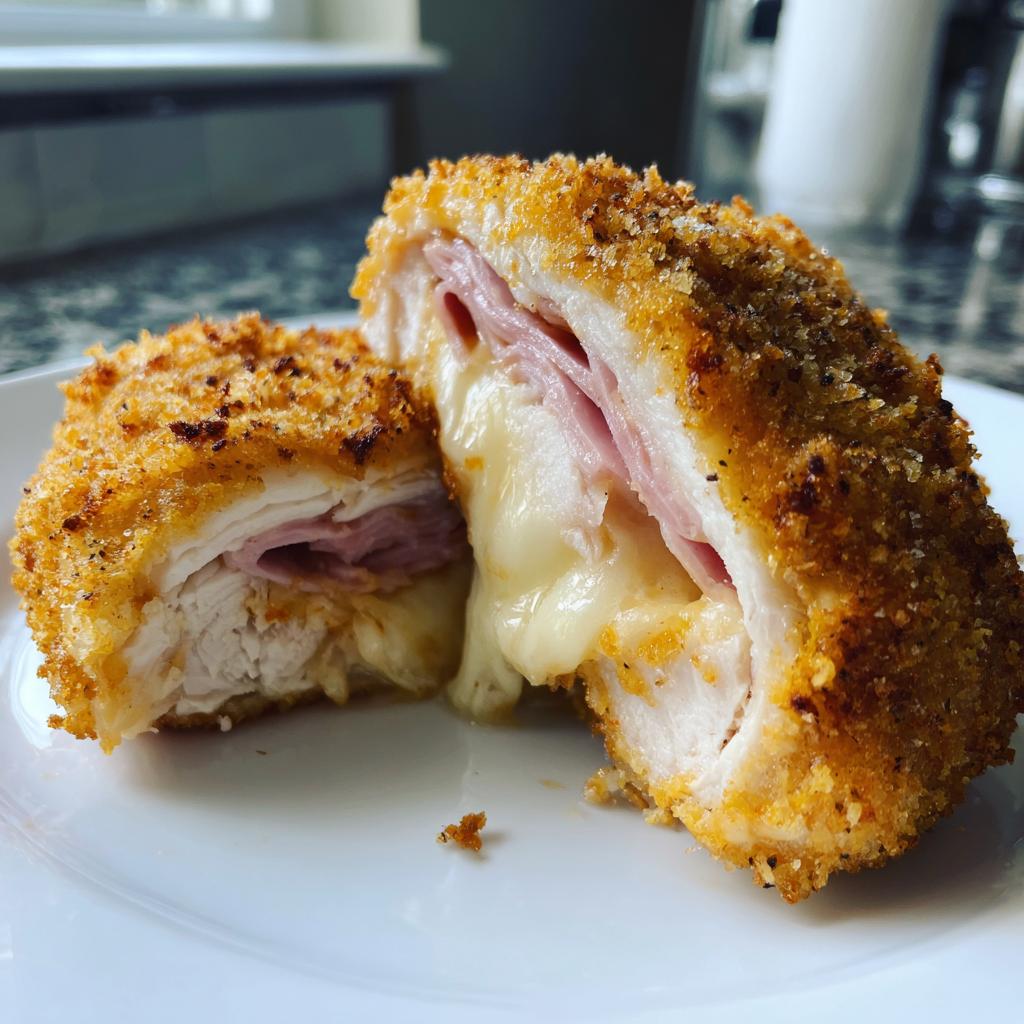 Air Fryer Chicken Cordon Bleu - detail 1