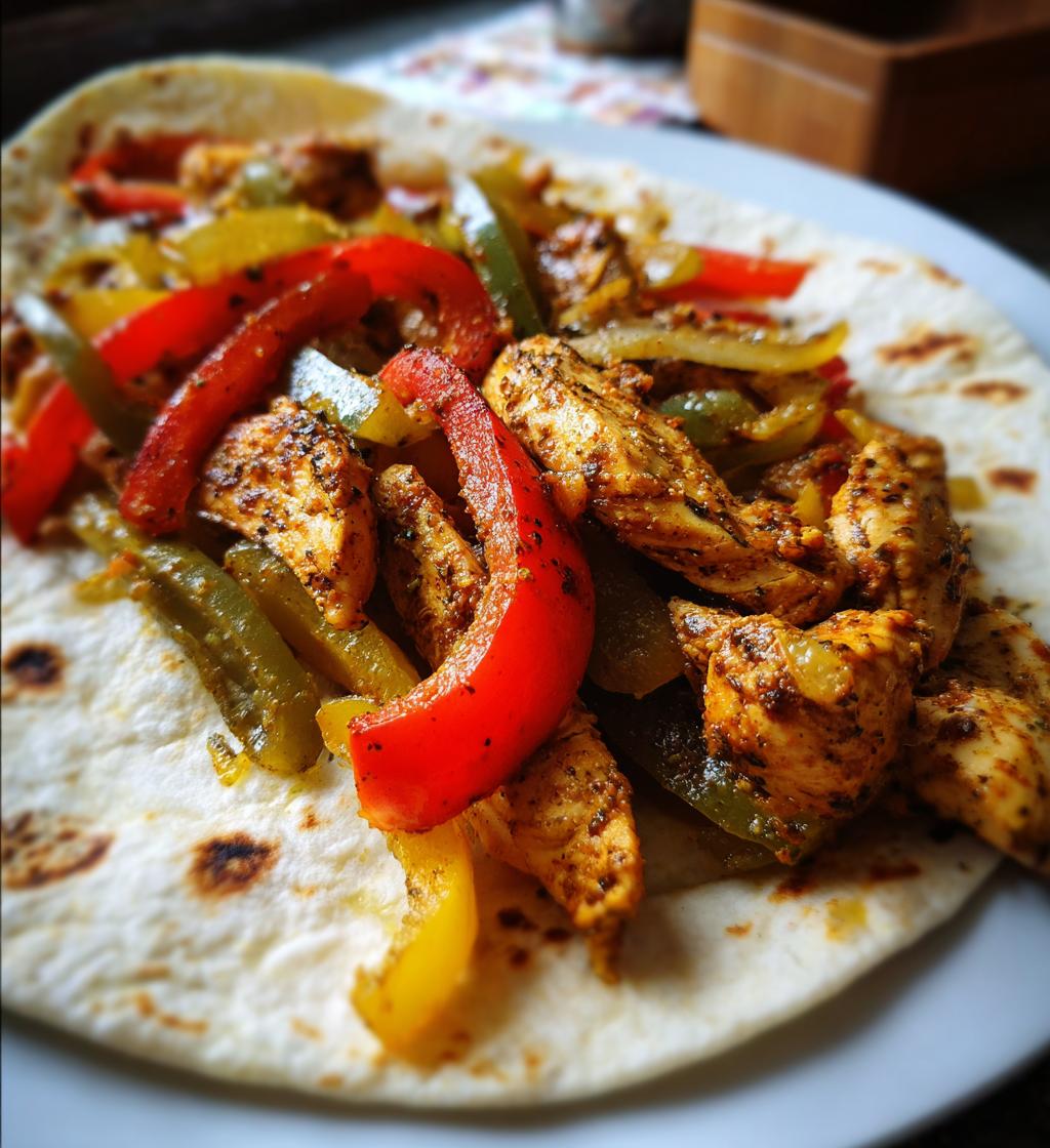 Air Fryer Chicken Fajitas - detail 1