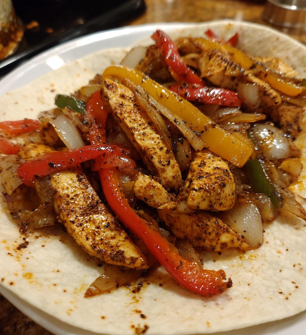 Air Fryer Chicken Fajitas