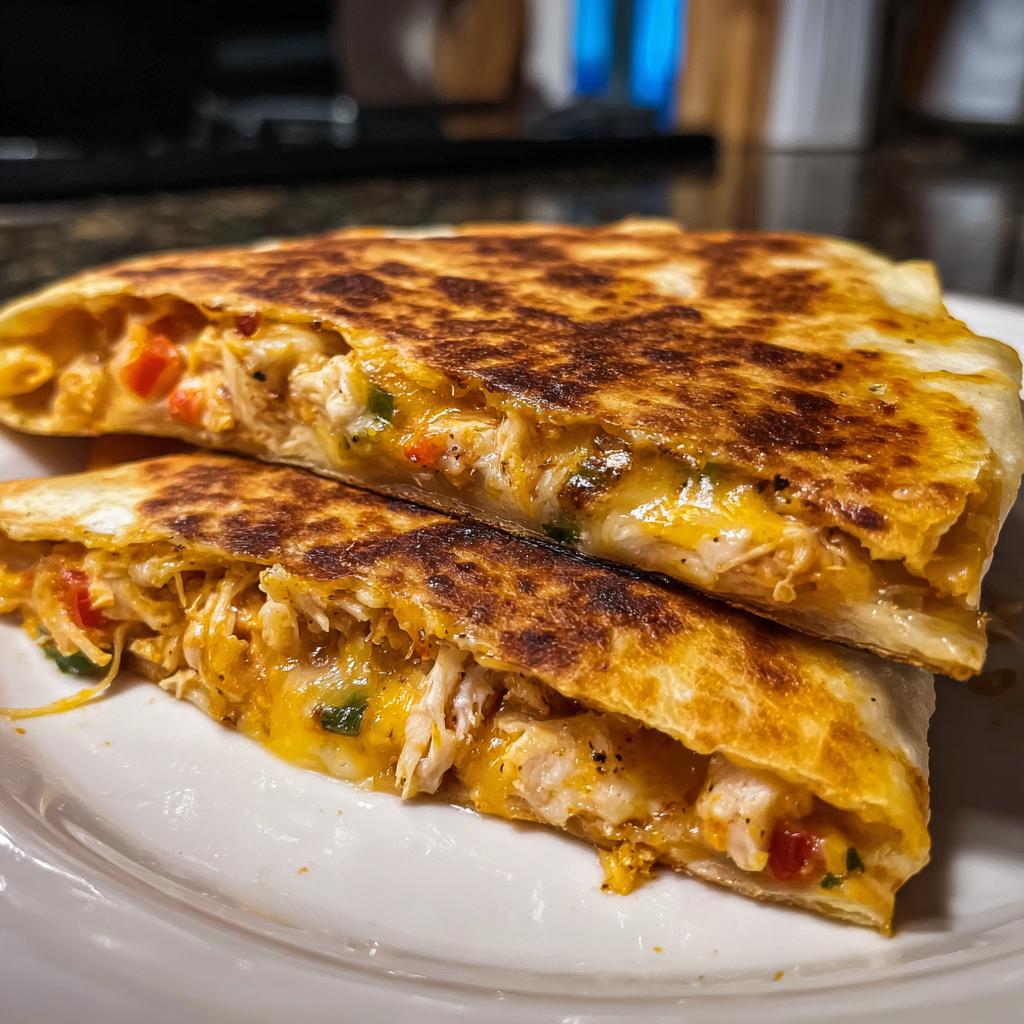 Air Fryer Chicken Quesadillas - detail 1