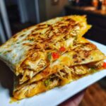 Air Fryer Chicken Quesadillas