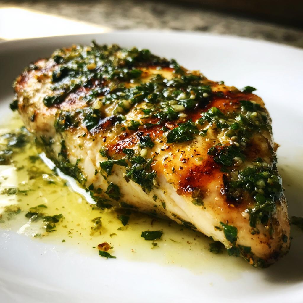Air Fryer Chimichurri Chicken fillet