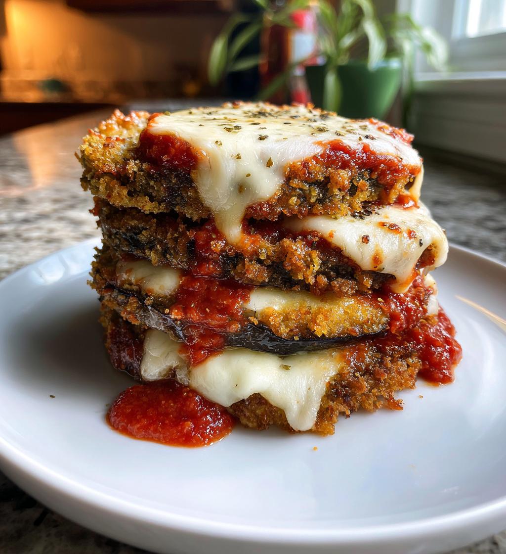 Air Fryer Eggplant Parmesan