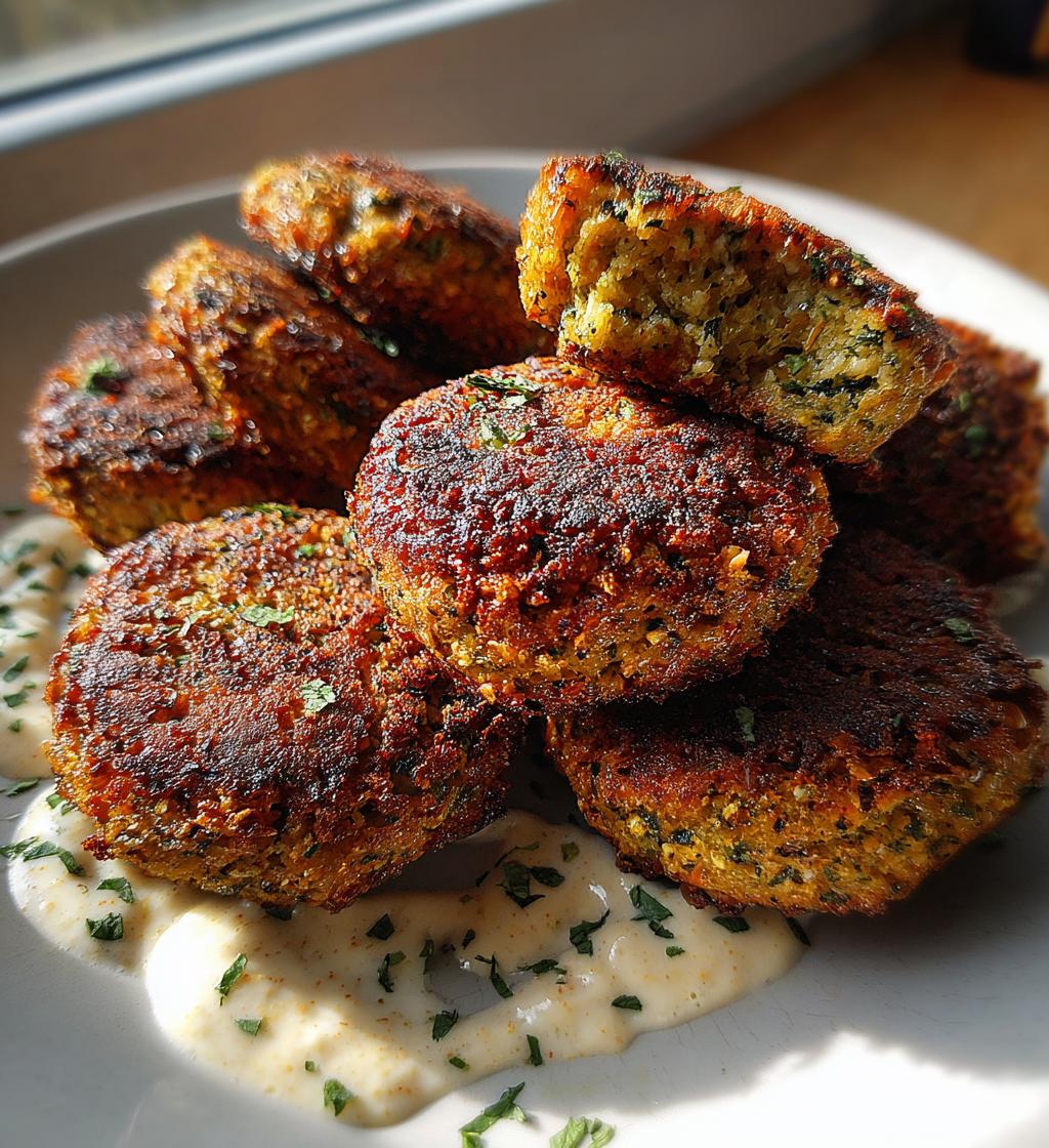 Air Fryer Falafel - detail 1