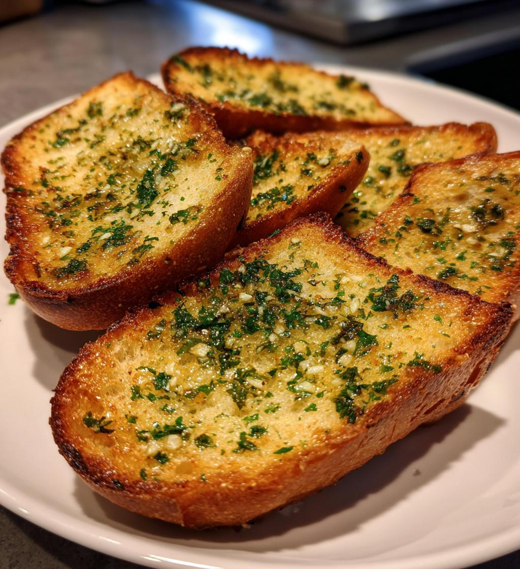 Air Fryer Garlic Bread - detail 1