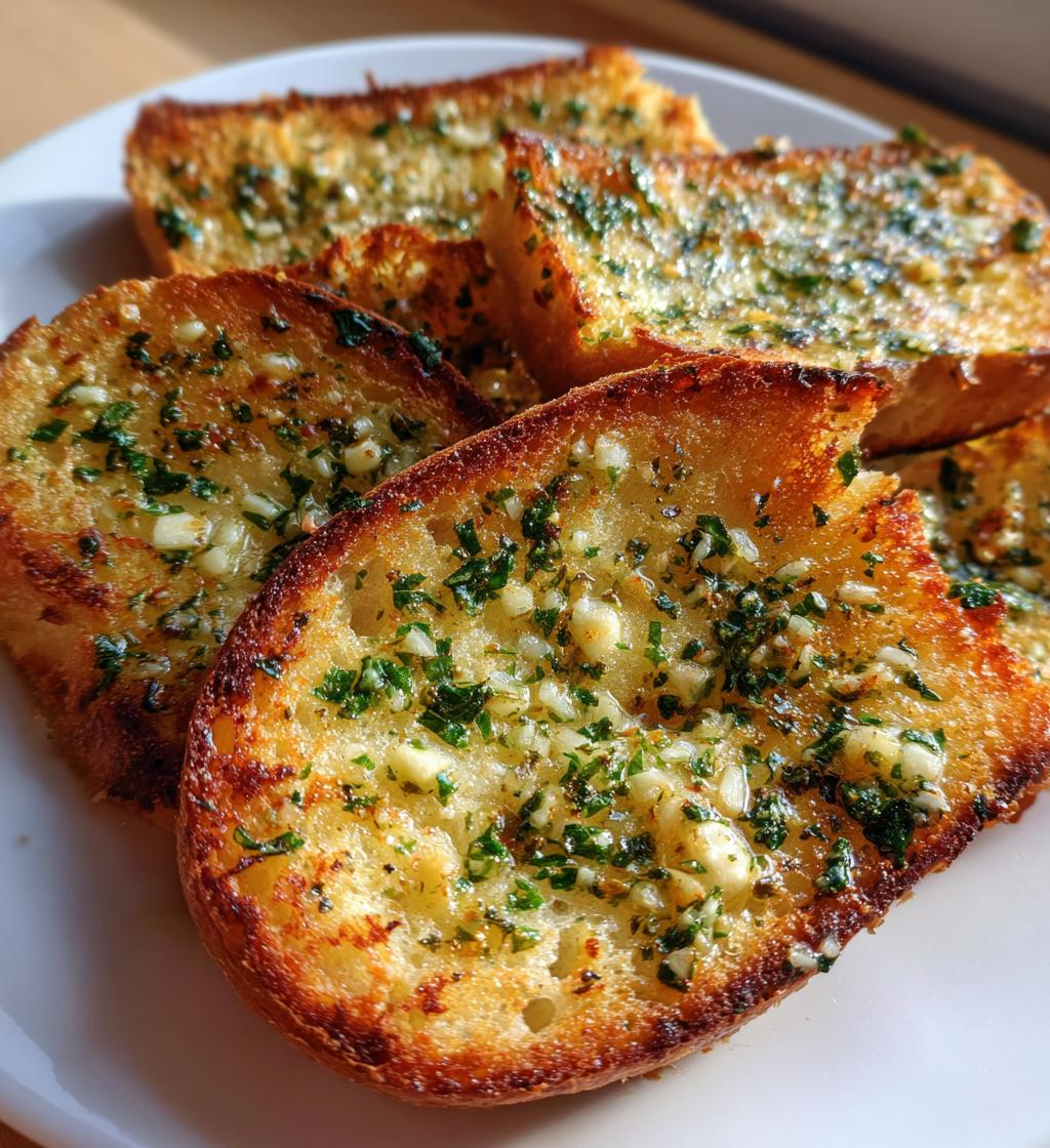 Air Fryer Garlic Bread