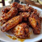 Air Fryer Honey Garlic Wings