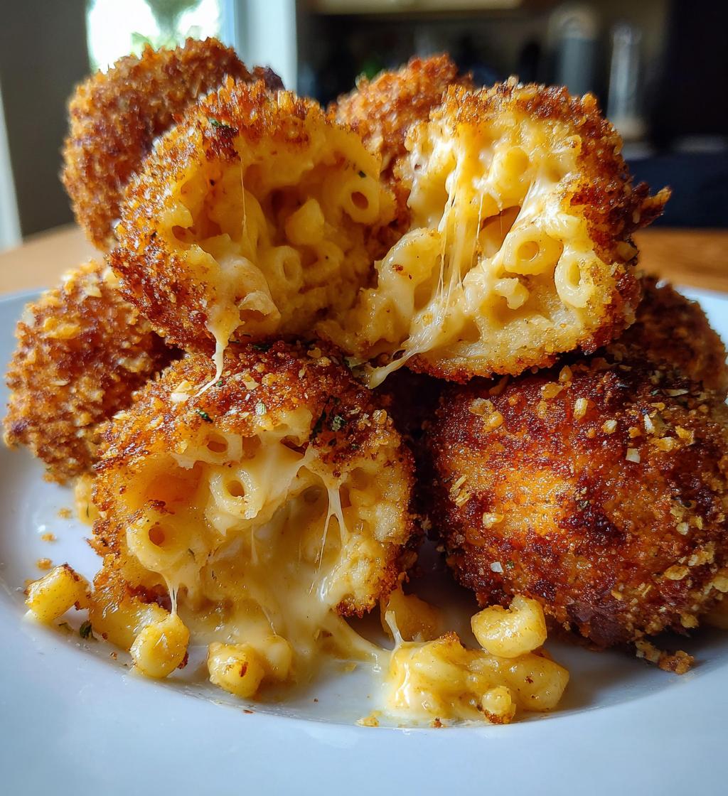 Air Fryer Mac and Cheese Balls - detail 1