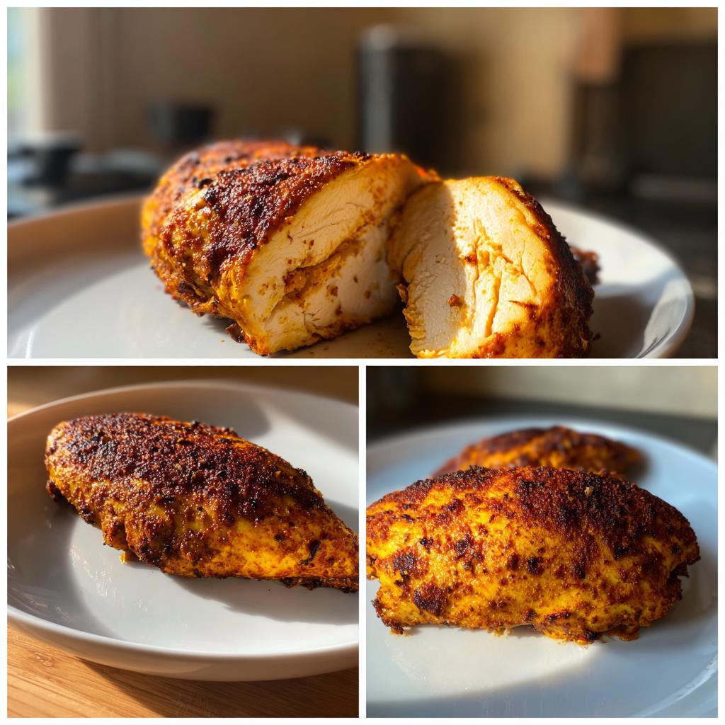 Air Fryer Moroccan-Spiced Chicken fillet