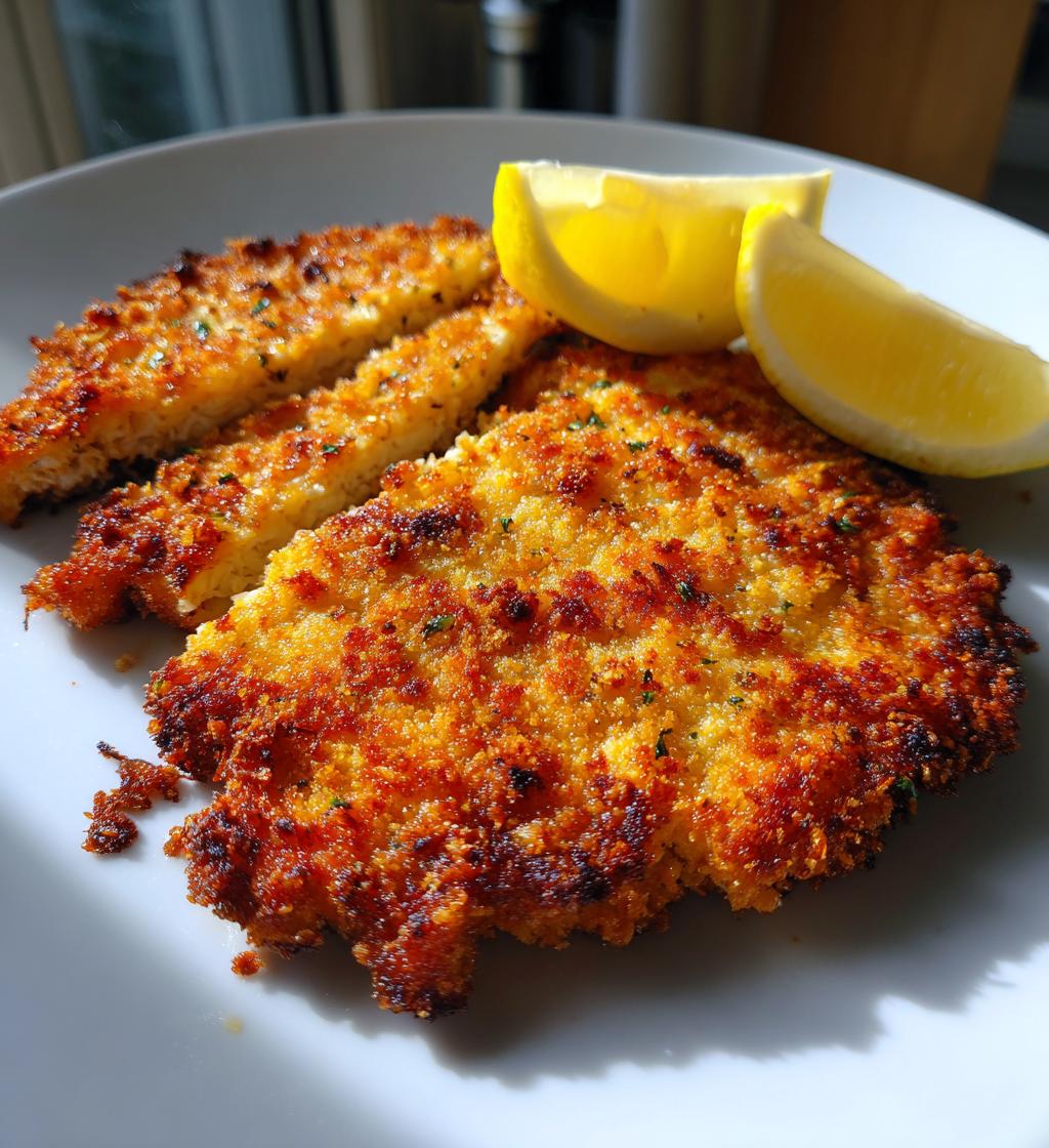 Air Fryer Pork Schnitzel - detail 1