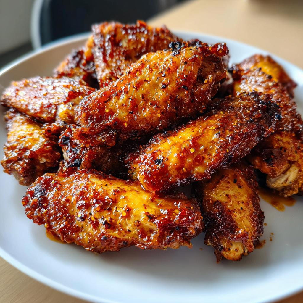 Air Fryer Sriracha Honey Wings - detail 1