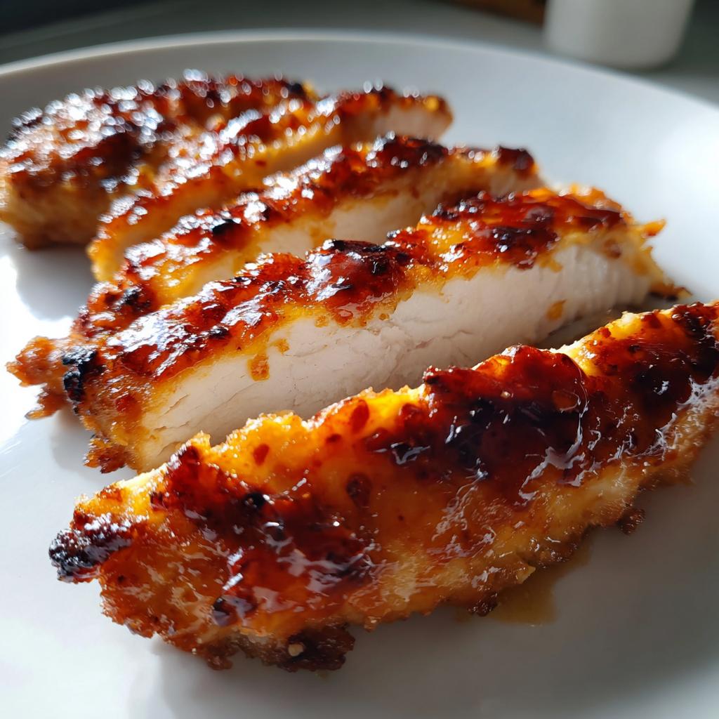 Air Fryer Sweet Chili Chicken fillet