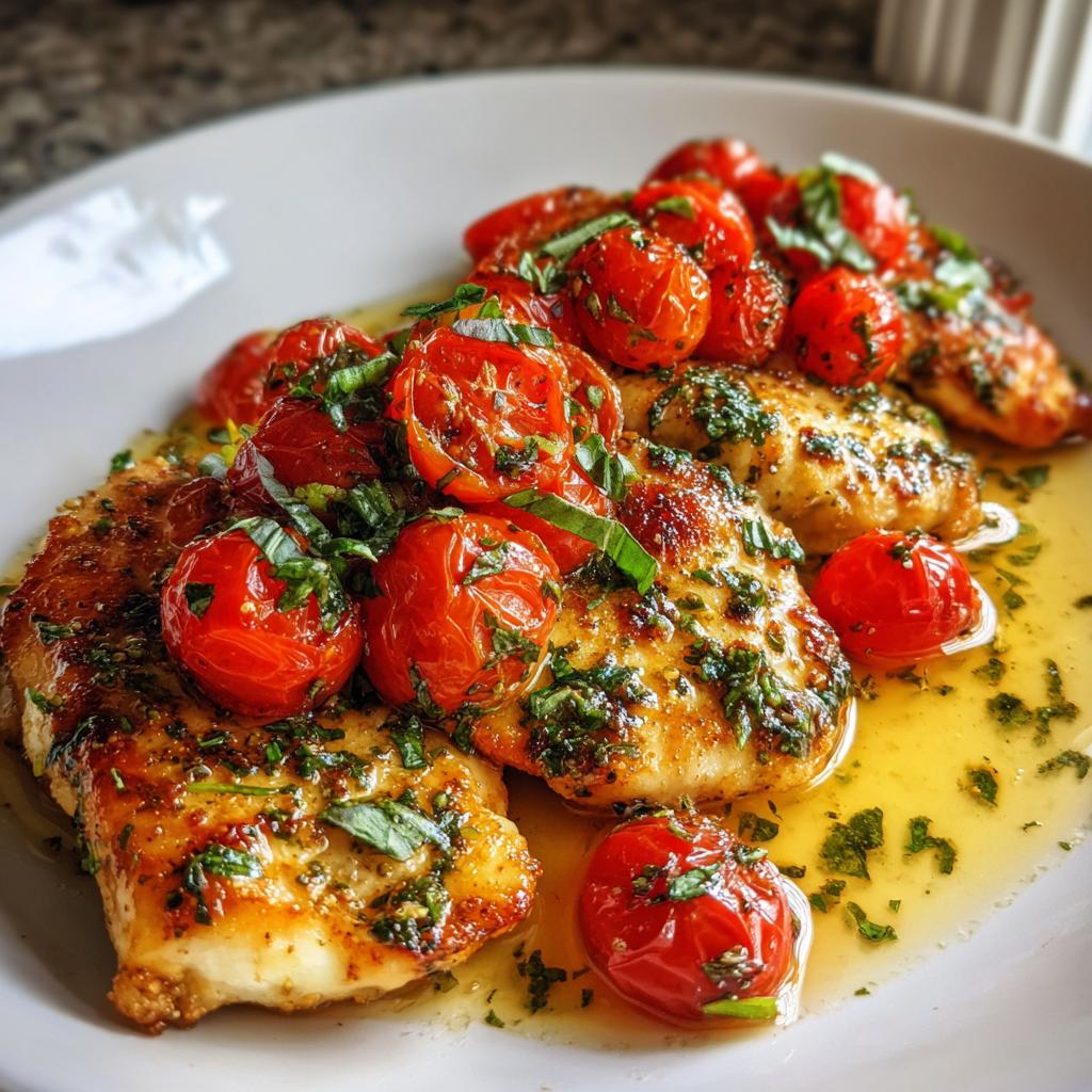Air Fryer Tomato Basil Chicken fillet - detail 1