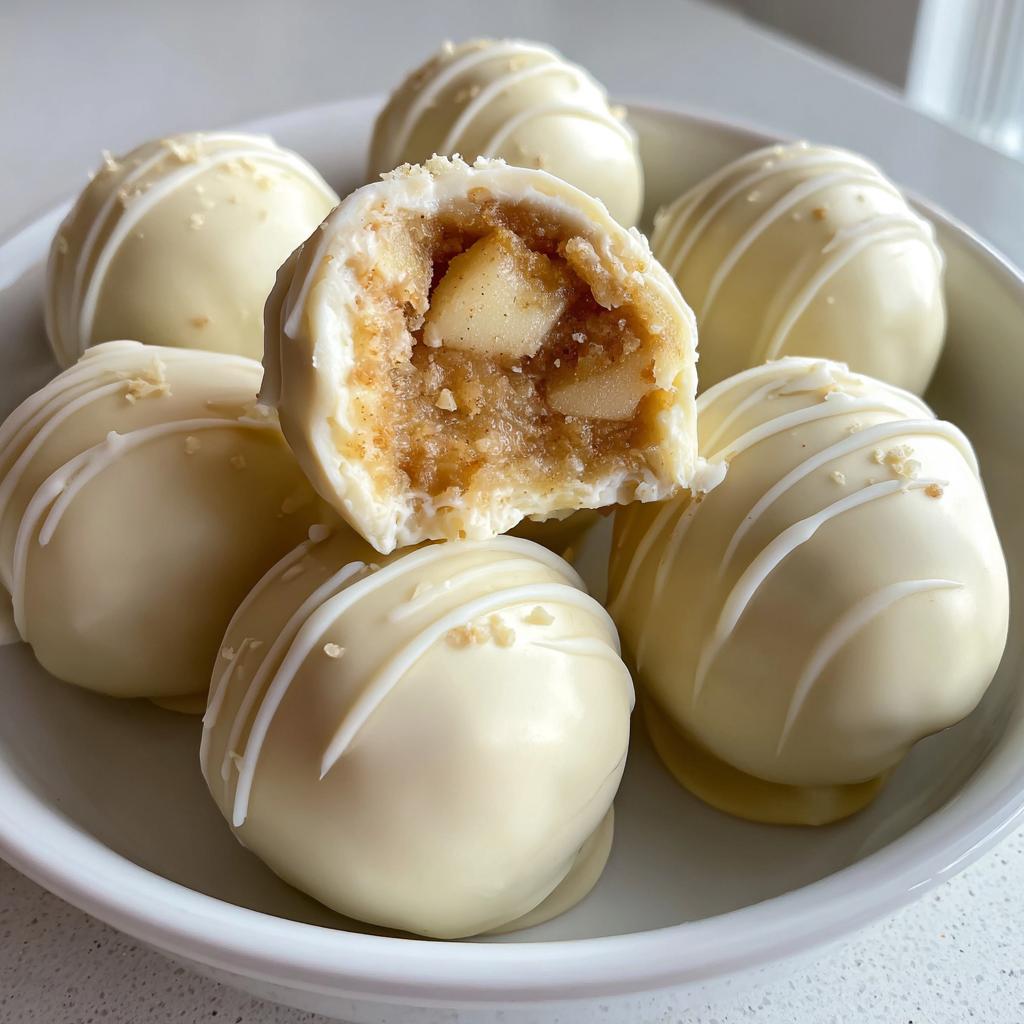 Apple Pie Truffles