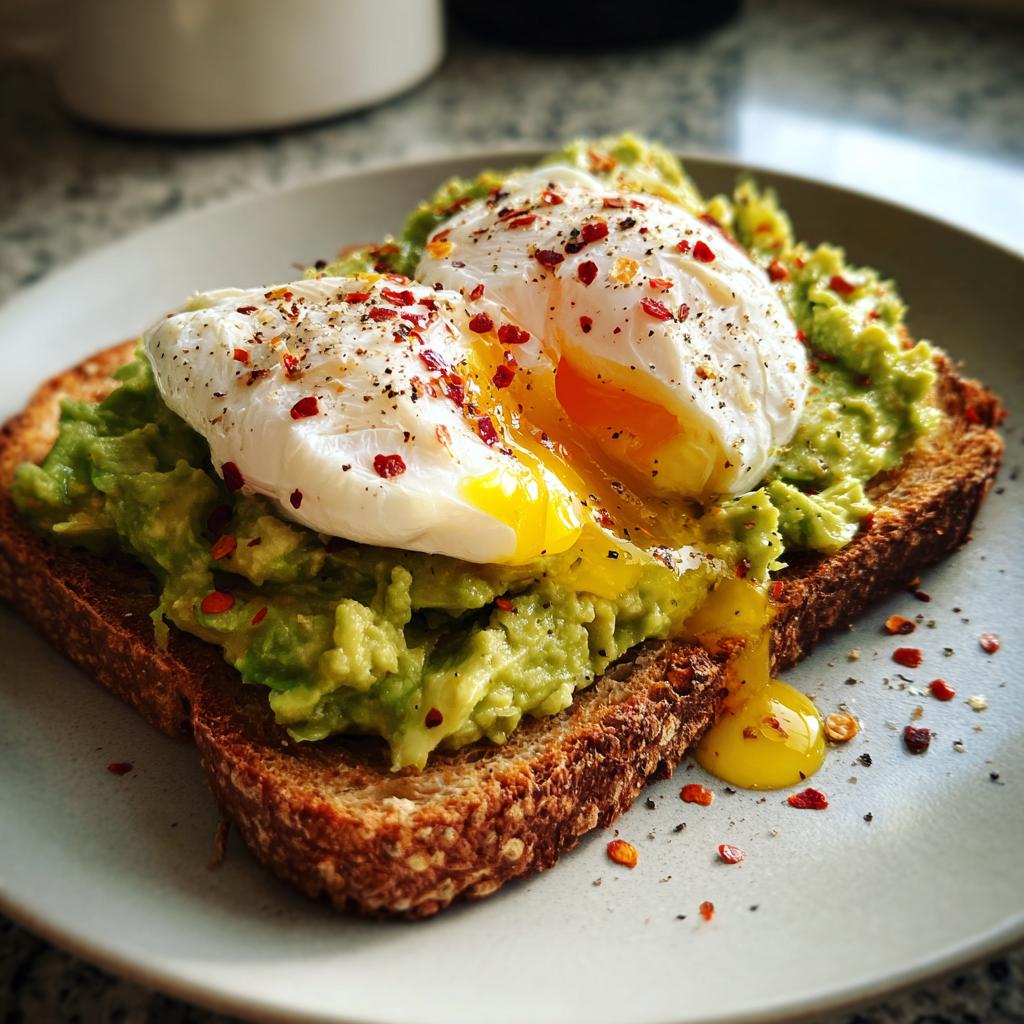 Avocado Toast with Poached Egg