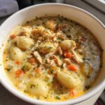 Baked Chicken Gnocchi Soup