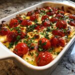 Baked Feta Pasta with Cherry Tomatoes