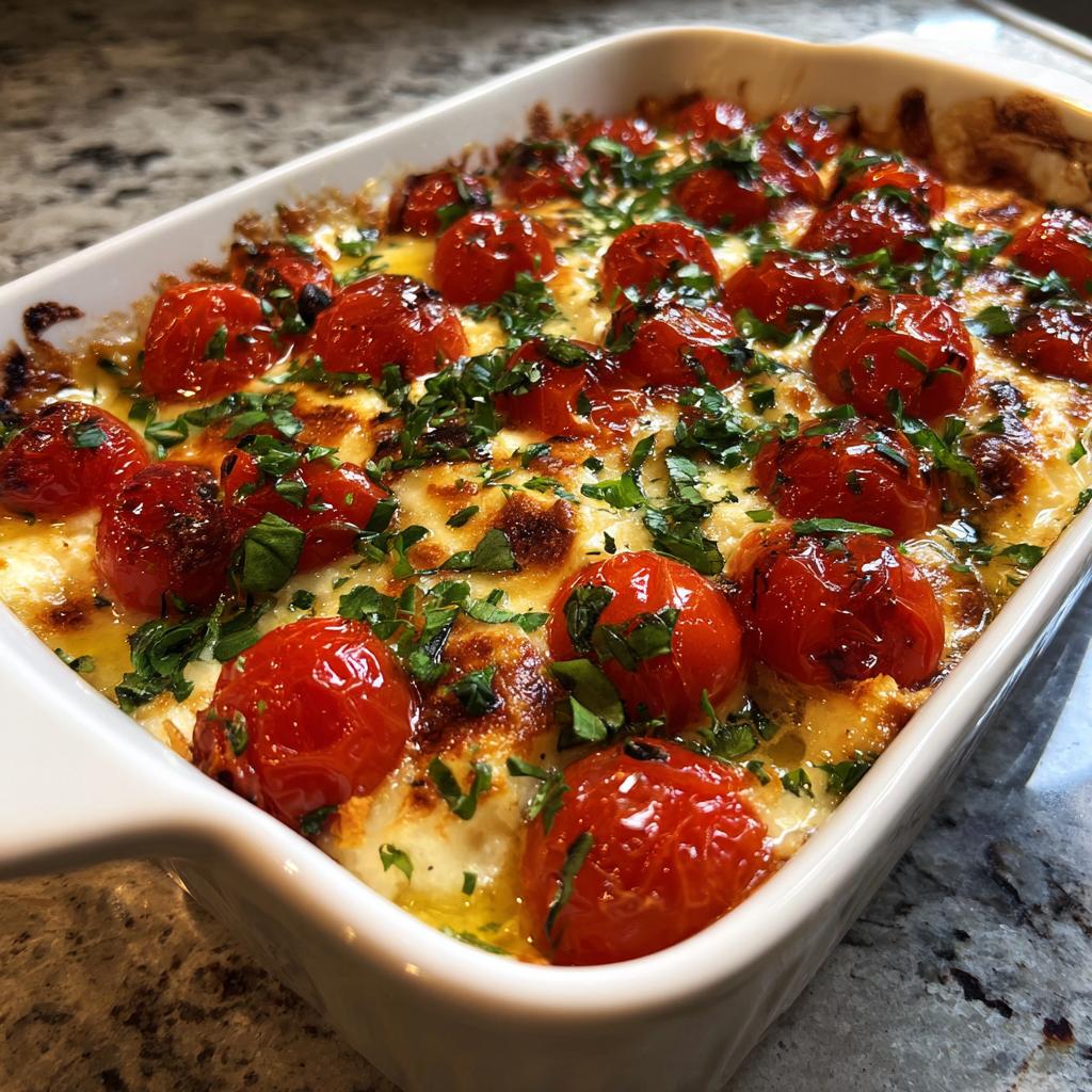 Baked Feta Pasta with Cherry Tomatoes