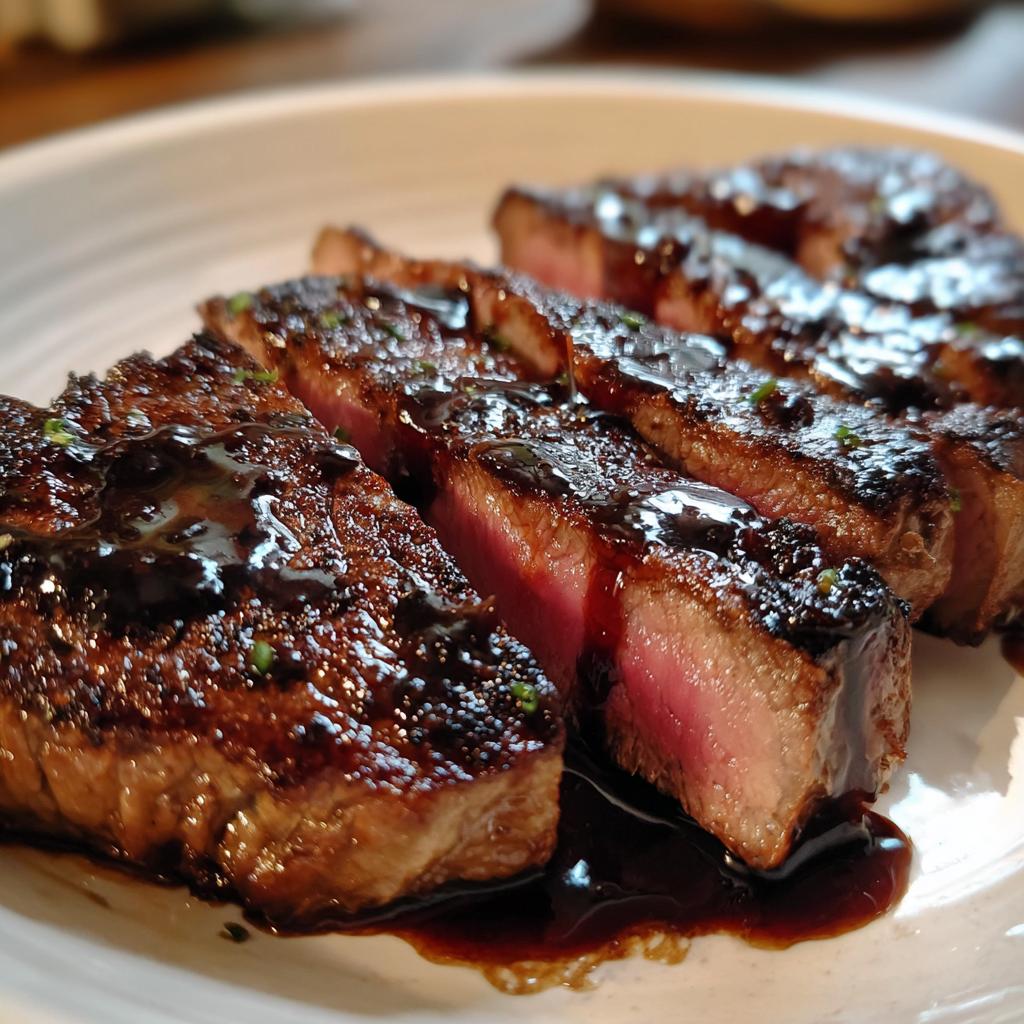 Balsamic Glazed Steak - detail 1