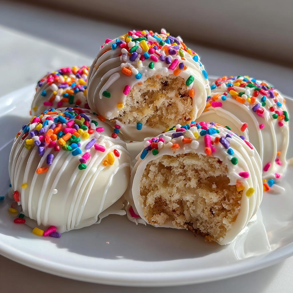 Birthday Cake Truffles - detail 1