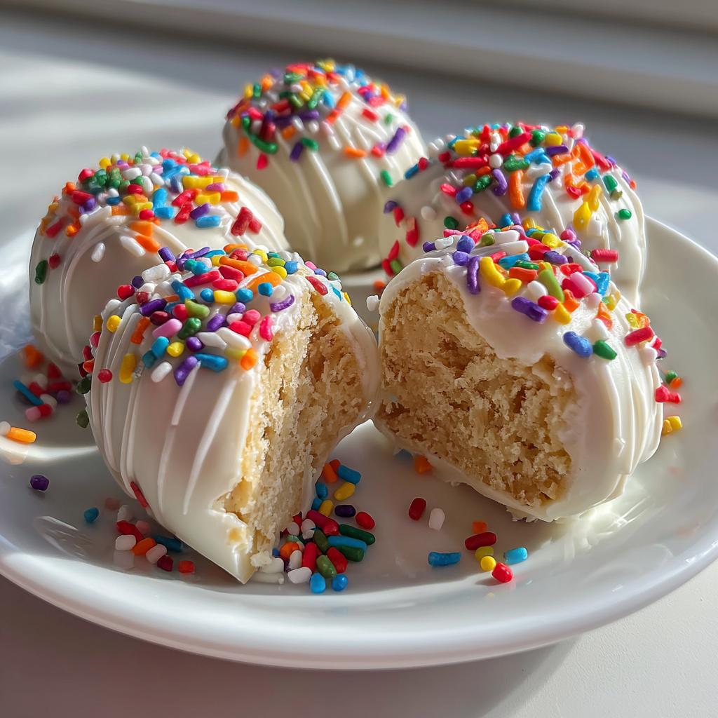 Birthday Cake Truffles