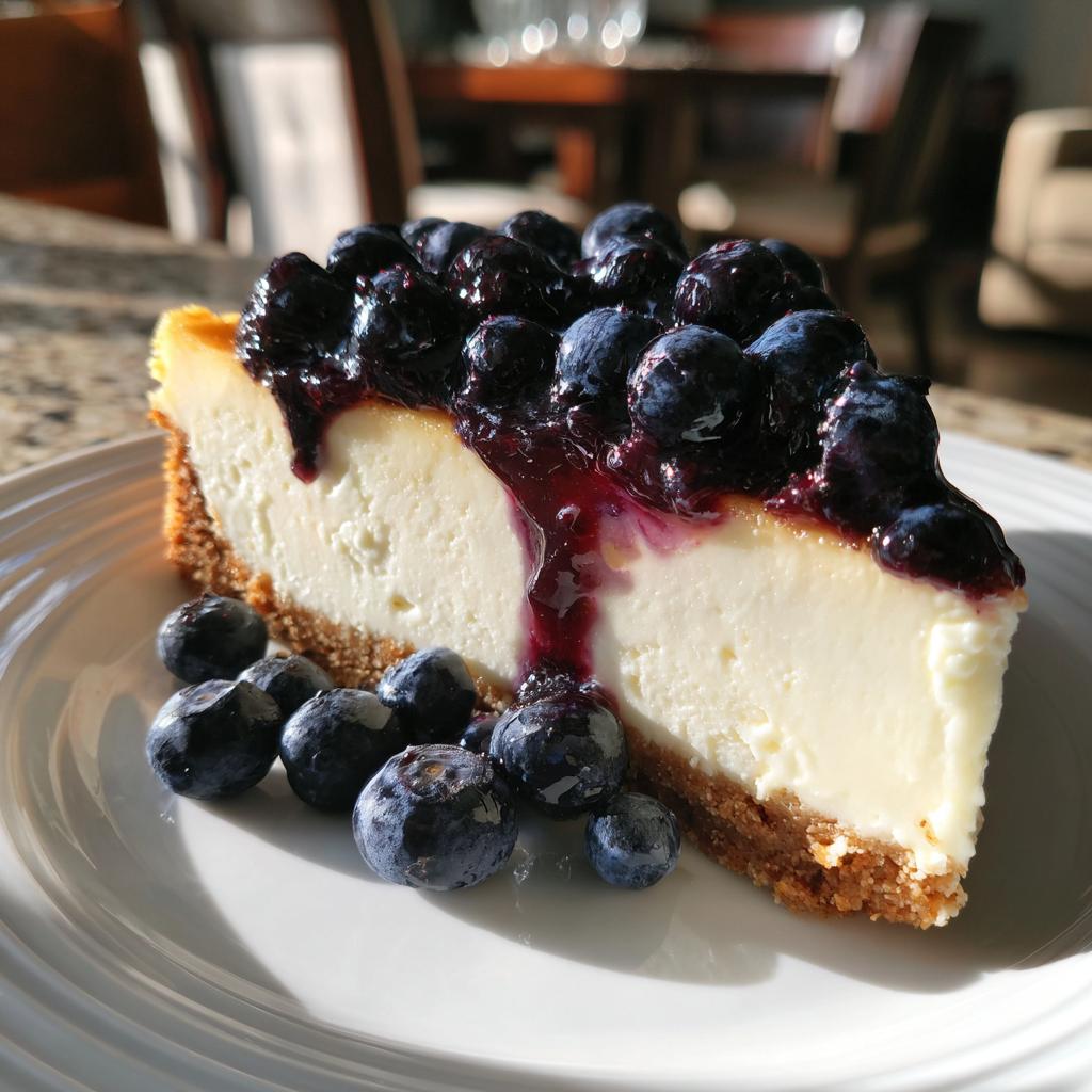 Blueberry Cheesecake - detail 1