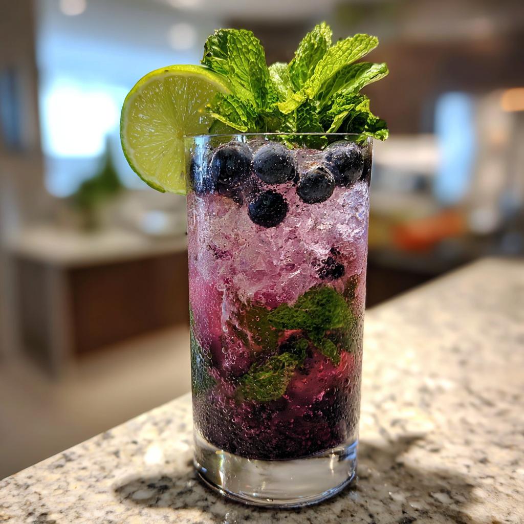Blueberry Mojito - detail 1
