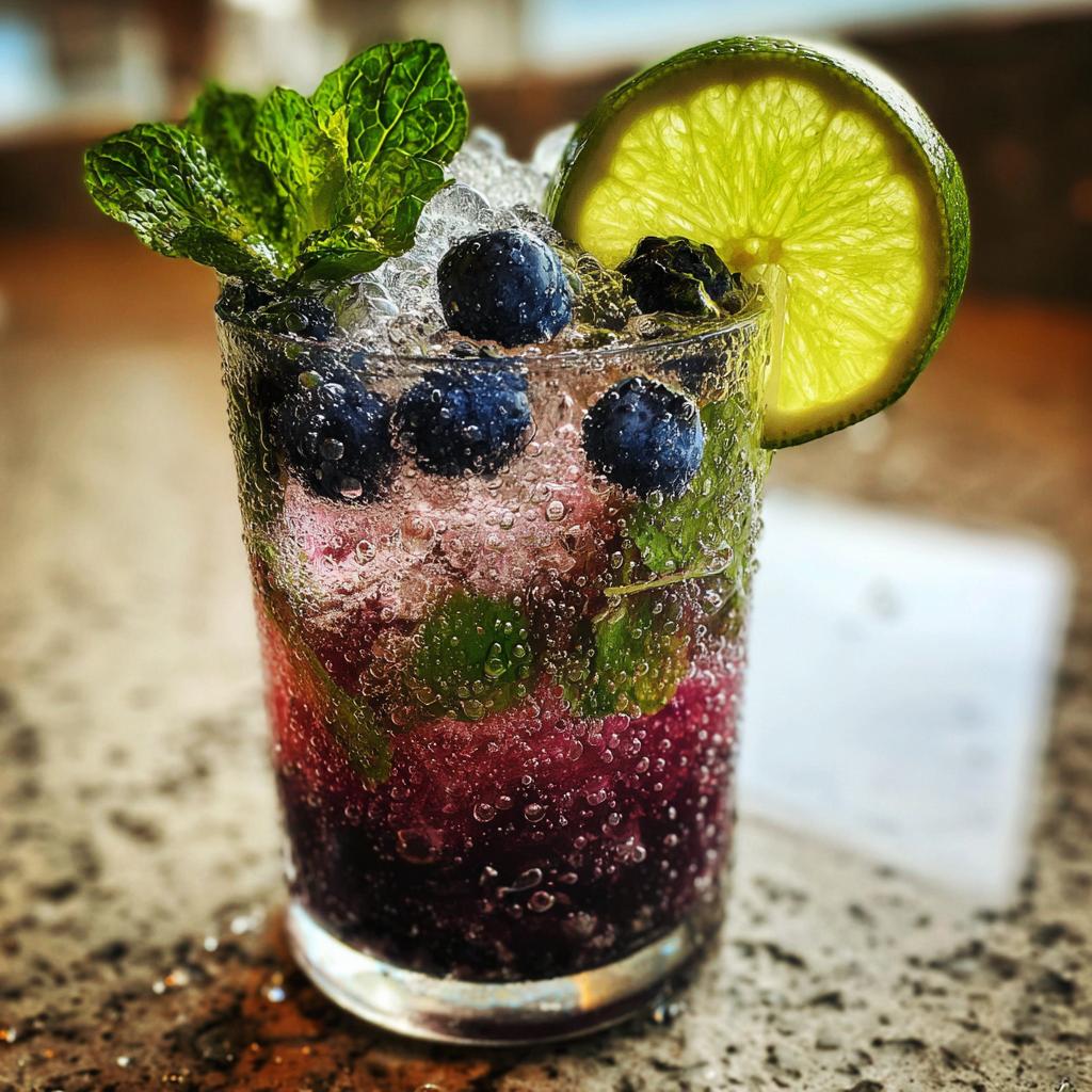 Blueberry Mojito