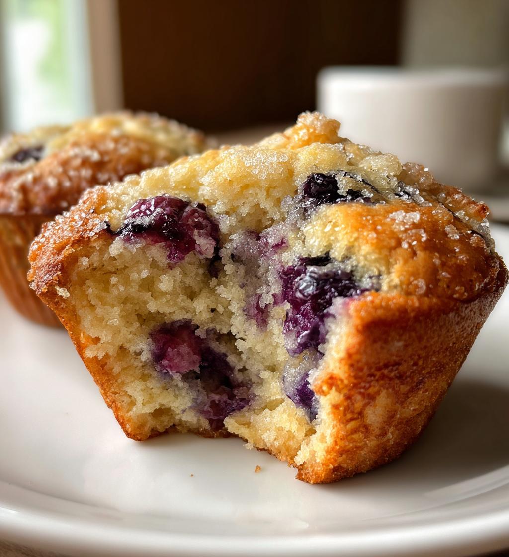Blueberry Muffins - detail 1