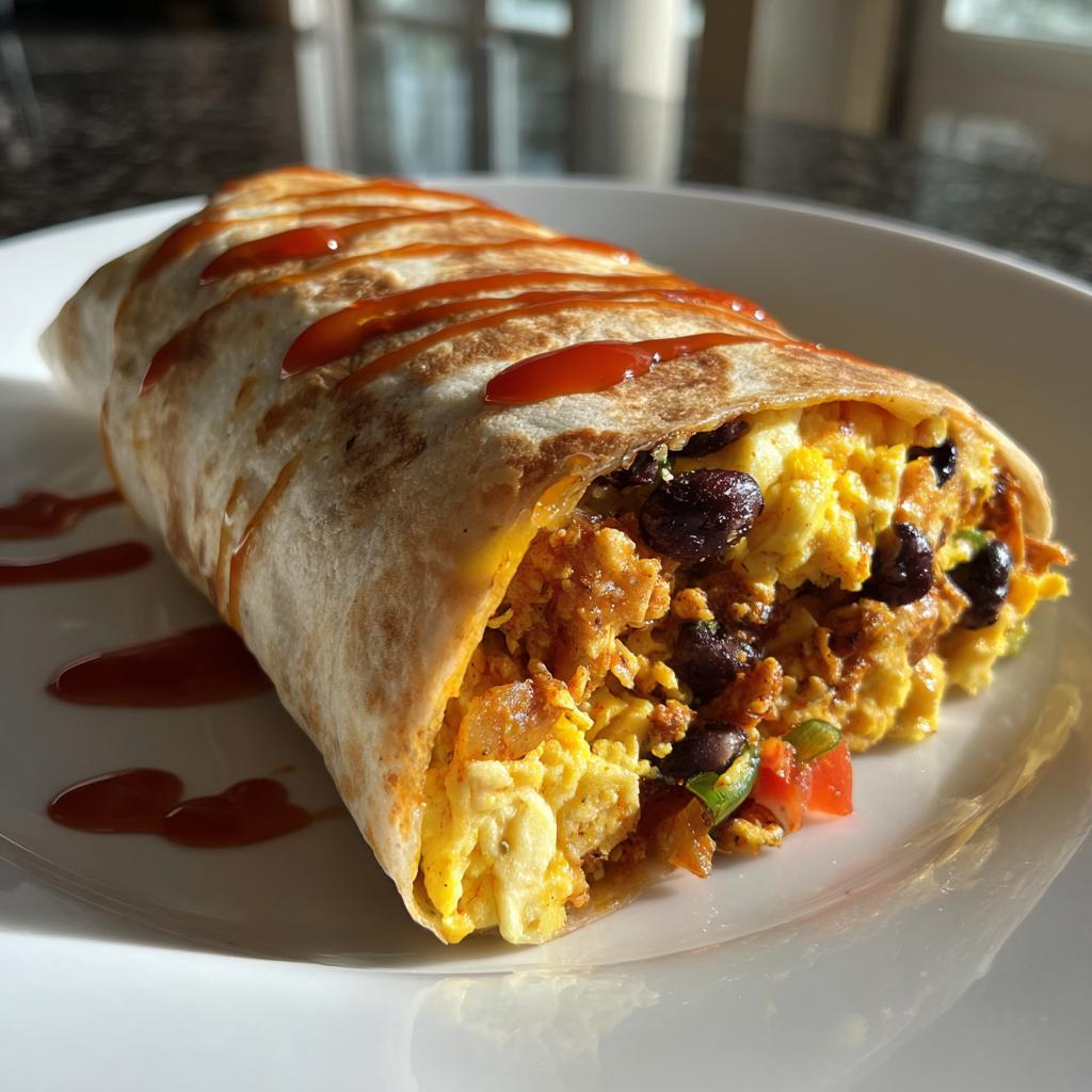 Breakfast Burrito - detail 1