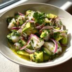 British-Style Ceviche Salad with Cod