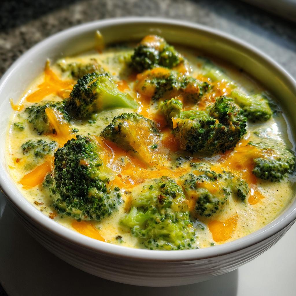 Broccoli Cheddar Soup - detail 1