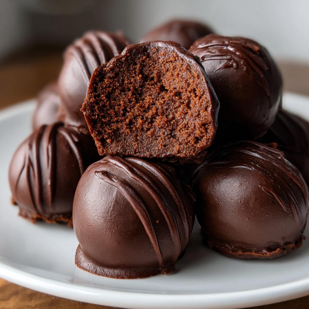 Brownie Batter Truffles - detail 1