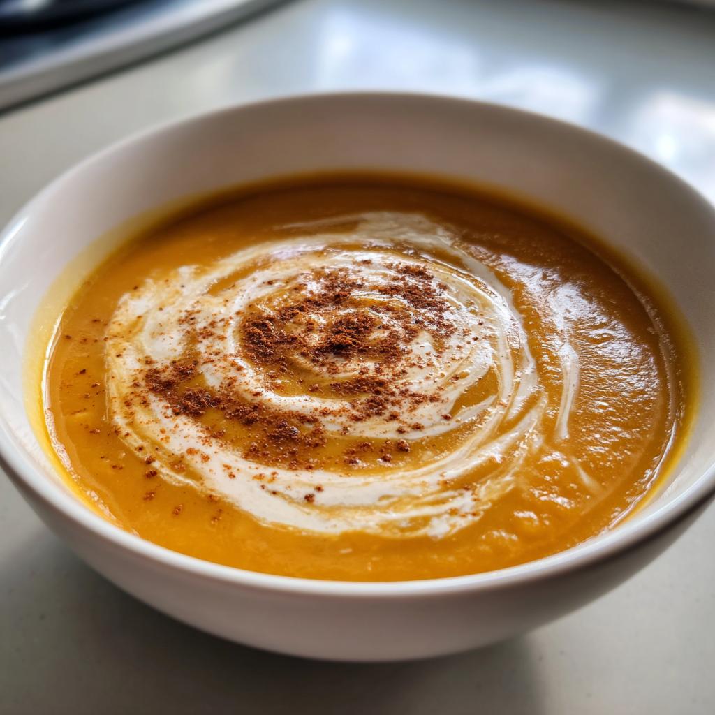 Butternut Squash Soup - detail 1