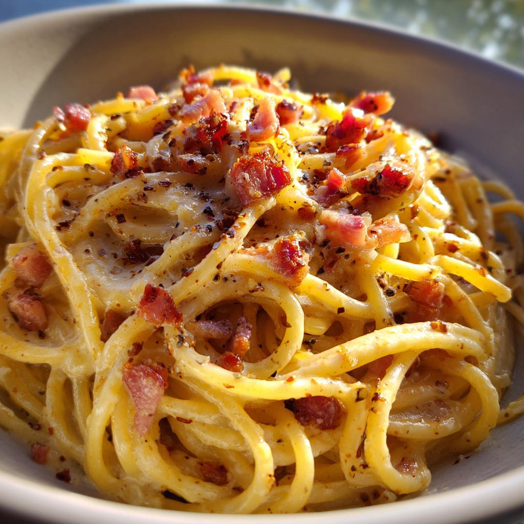 Carbonara Pasta - detail 1
