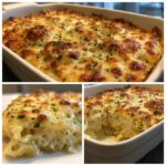 Chicken Alfredo Bake
