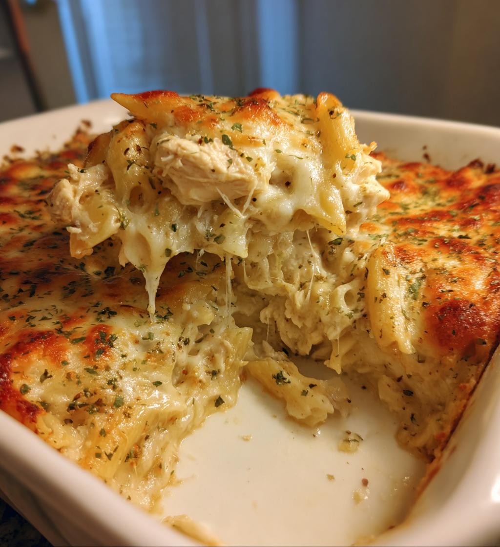 Chicken Alfredo Pasta Bake - detail 1